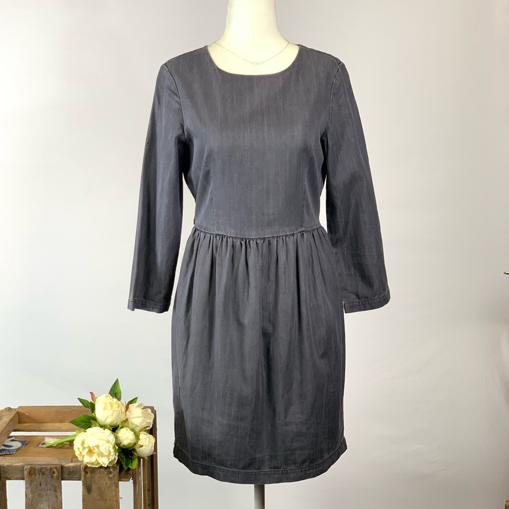 Moving Space Denim Dress Small